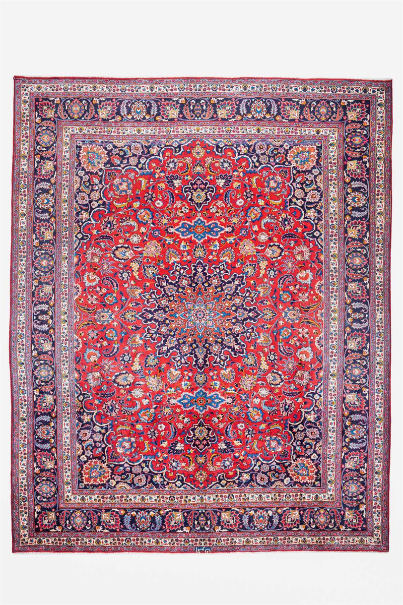 Traditional Vintage Handmade Rug 384X290 CM 12.6X9.5 FT The Rugs Outlet CA