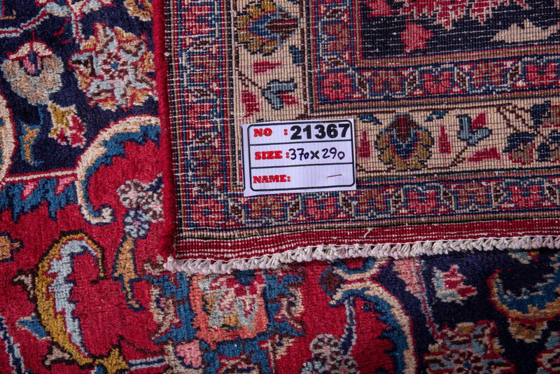 Traditional Vintage Handmade Rug 384X290 CM 12.6X9.5 FT The Rugs Outlet CA