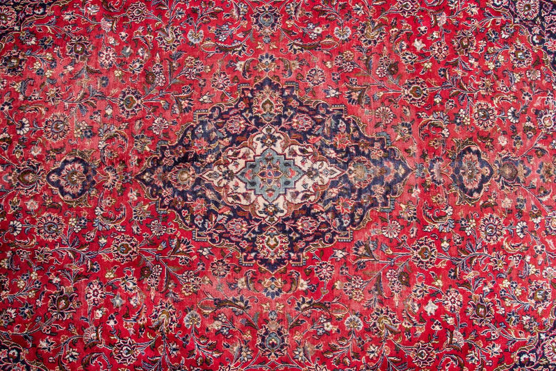 Traditional Vintage Handmade Rug 385X296 CM 12.6X9.7 FT The Rugs Outlet CA