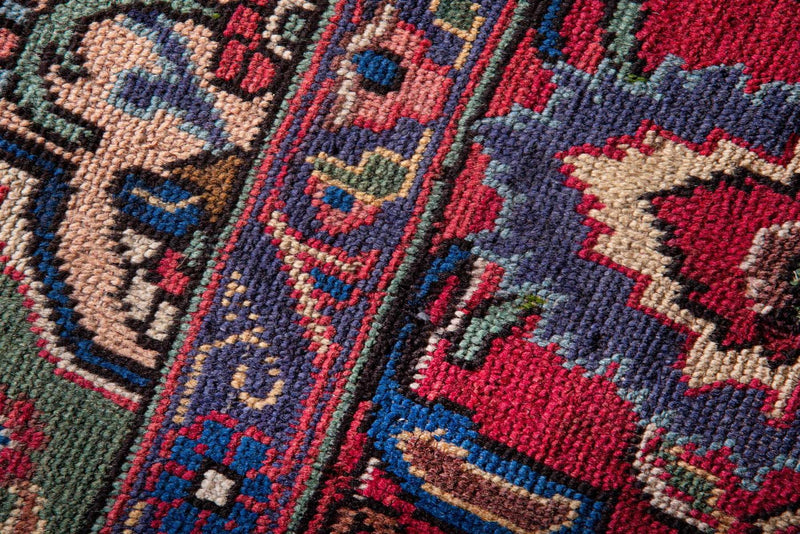 Traditional Vintage Handmade Rug 387X287 CM 12.7X9.4 FT The Rugs Outlet CA