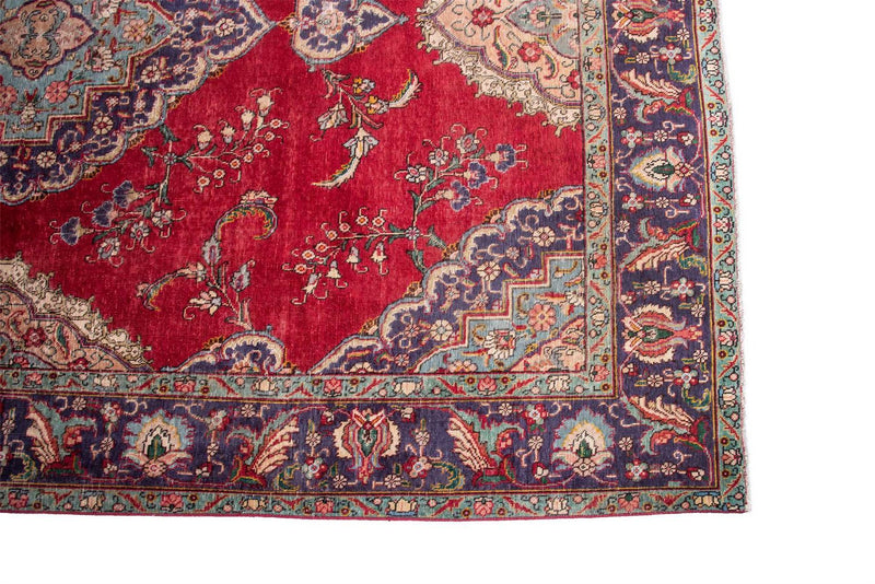 Traditional Vintage Handmade Rug 387X290 CM 12.7X9.5 FT The Rugs Outlet CA