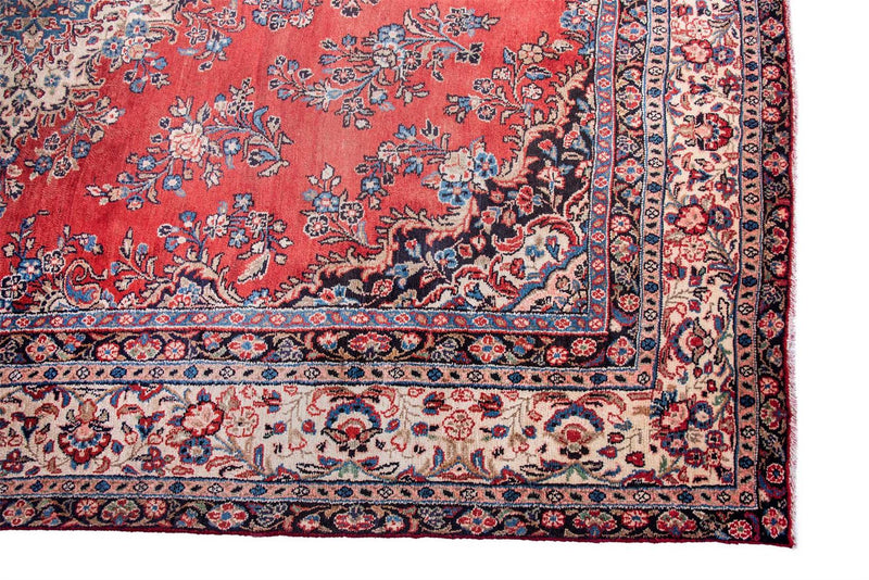 Traditional Vintage Handmade Rug 387X291 CM 12.7X9.5 FT The Rugs Outlet CA
