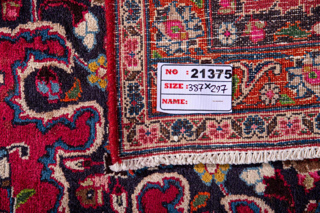 Traditional Vintage Handmade Rug 387X297 CM 12.7X9.7 FT The Rugs Outlet CA