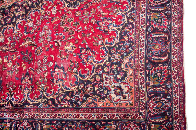 Traditional Vintage Handmade Rug 390X288 CM The Rugs Outlet CA