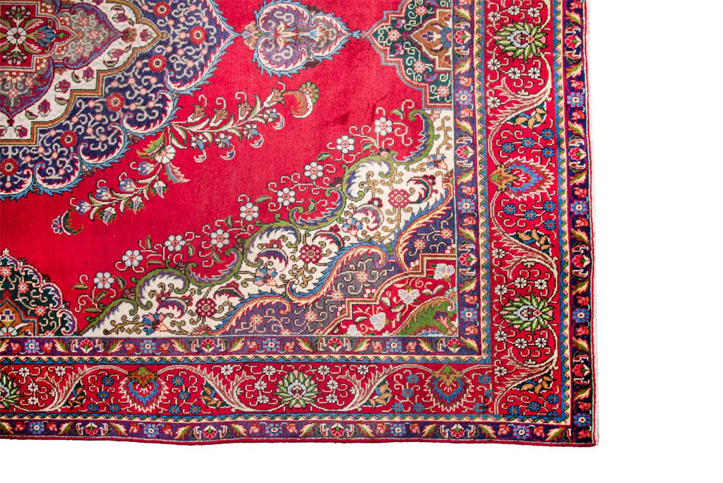 Traditional Vintage Handmade Rug 392X280 CM 12.9X9.2 FT The Rugs Outlet CA