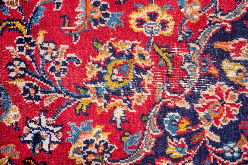 Traditional Vintage Handmade Rug 394X298 CM 12.9X9.8 FT The Rugs Outlet CA