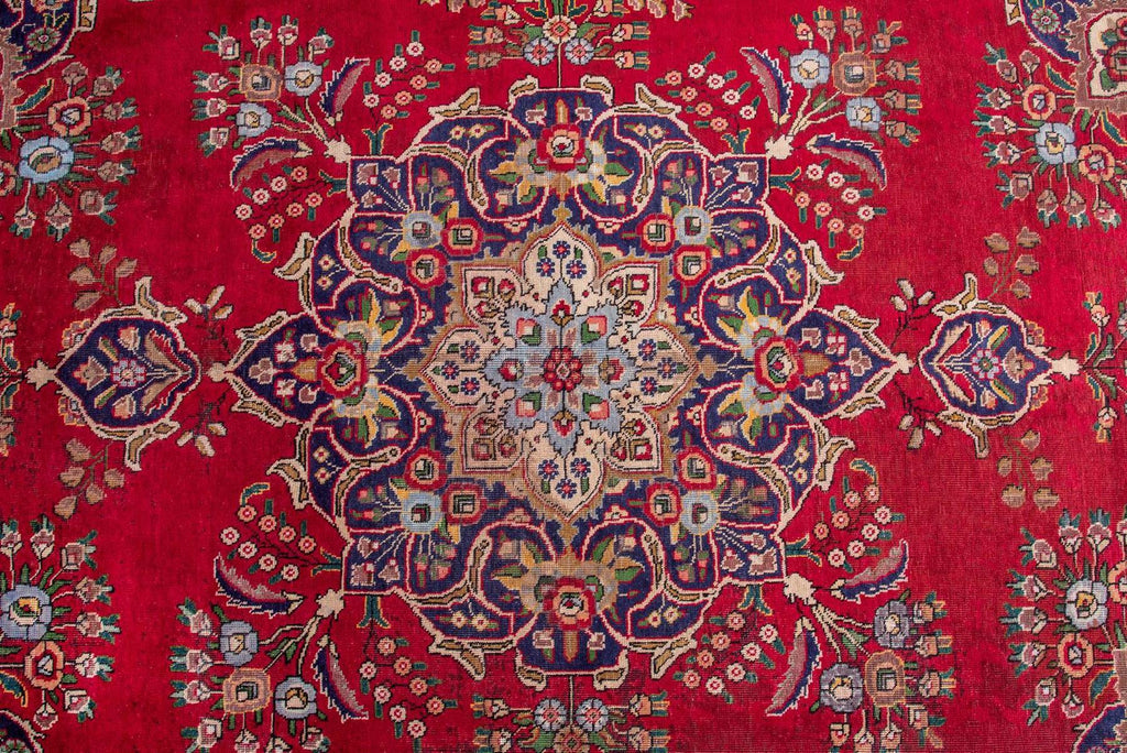 Traditional Vintage Handmade Rug 395X287 CM The Rugs Outlet CA