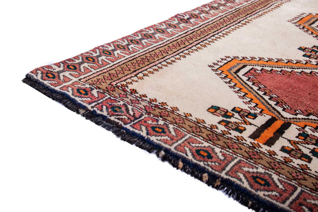 Traditional Vintage Handmade Rug 8.1X3.8 FT The Rugs Outlet CA