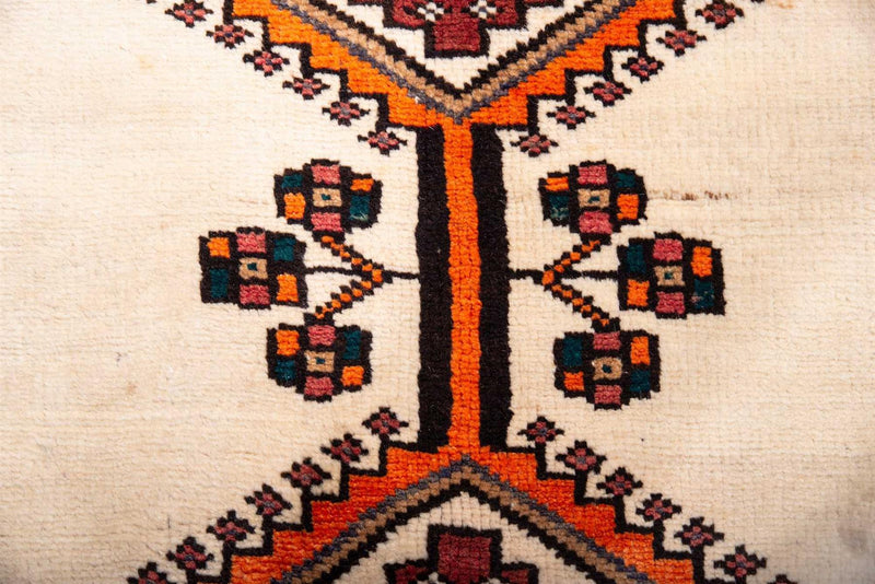 Traditional Vintage Handmade Rug 8.1X3.8 FT The Rugs Outlet CA