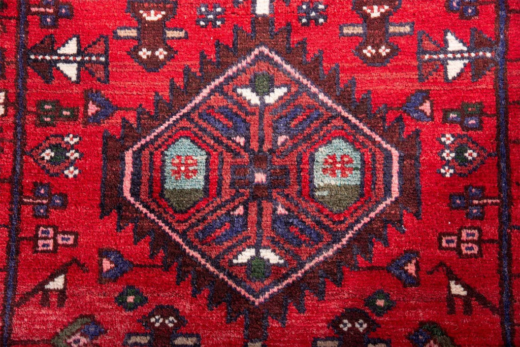 Traditional Vintage Handmade Rug 9.4X3.4 FT The Rugs Outlet CA