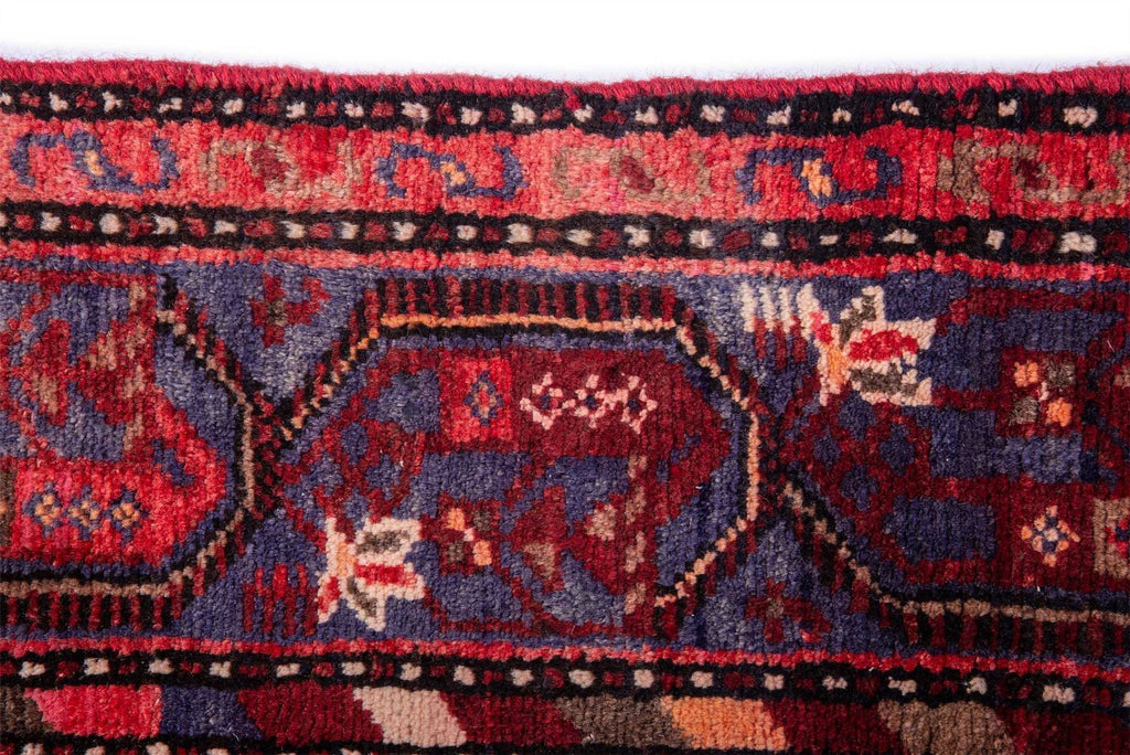 Traditional Vintage Handmade Rug 9.4X3.8 FT The Rugs Outlet CA