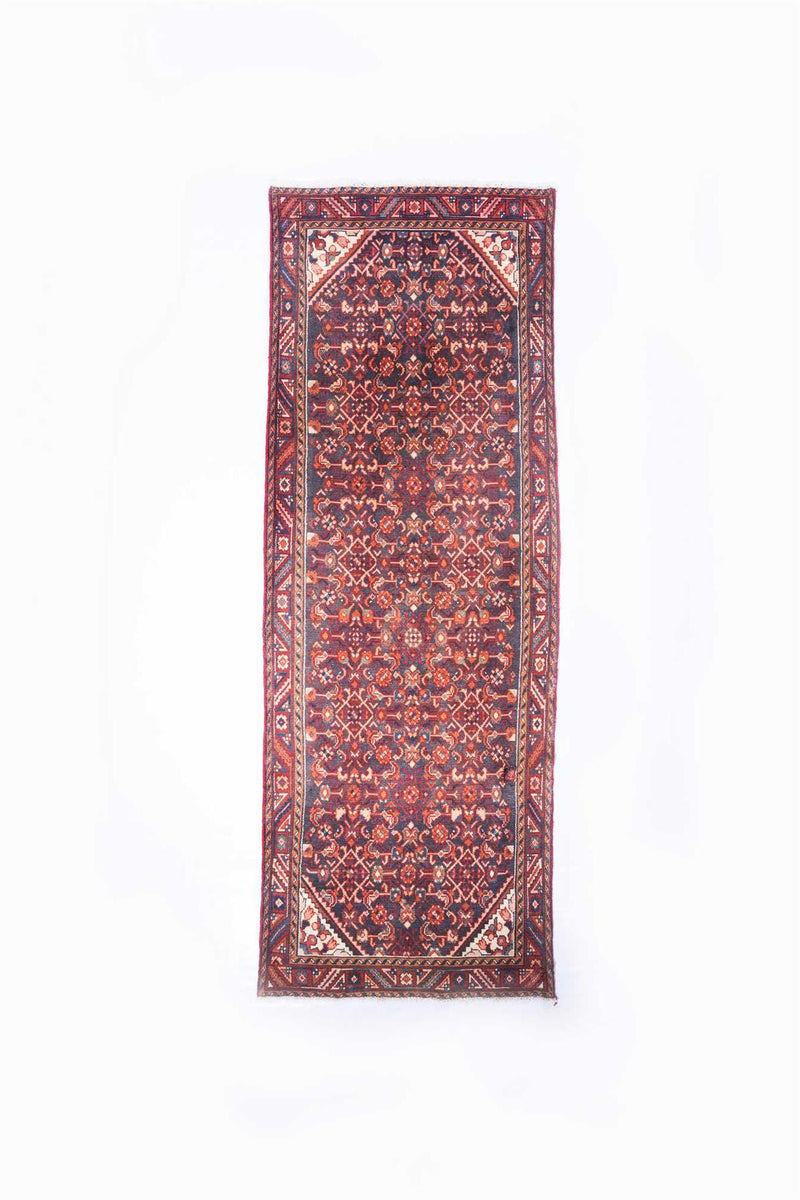 Traditional Vintage Handmade Rug 9.7X3.5 FT The Rugs Outlet CA