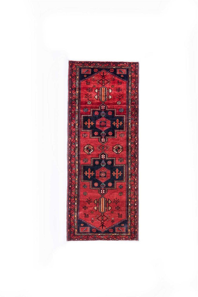 Traditional Vintage Handmade Rug 9.7X3.8 FT The Rugs Outlet CA