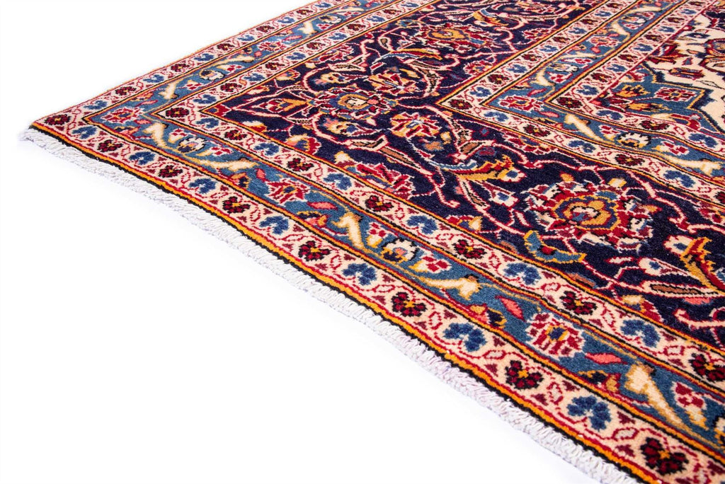 Traditional Vintage Oriental Wool Handmade Living Room Bedroom Rug 361X252 CM 11.8X8.3 FT The Rugs Outlet CA