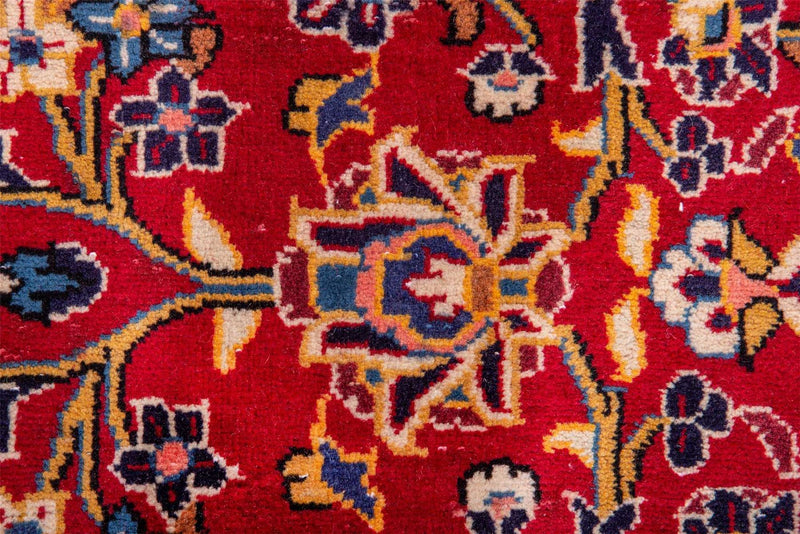 Traditional Vintage Oriental Wool Handmade Living Room Bedroom Rug 361X252 CM 11.8X8.3 FT The Rugs Outlet CA